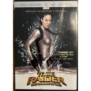 Lara Croft Tomb Raider: The Cradle of Life (DVD, 2003, Full Frame) Like New